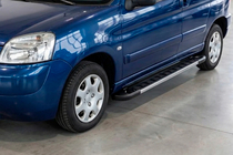 Peugeot Partner 1996–2008 Sivukynnykset RedLine V1 (2 kpl, alumiini) kuva 1