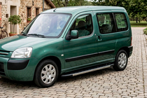 Peugeot Partner 1996–2008 Duru sivuastinlaudat (2 kpl, alumiini) kuva 1