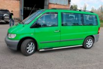 Mercedes Vito W638 1996–2003 Sivuputket (2 kpl, RST) Ø70 mm kuva 3