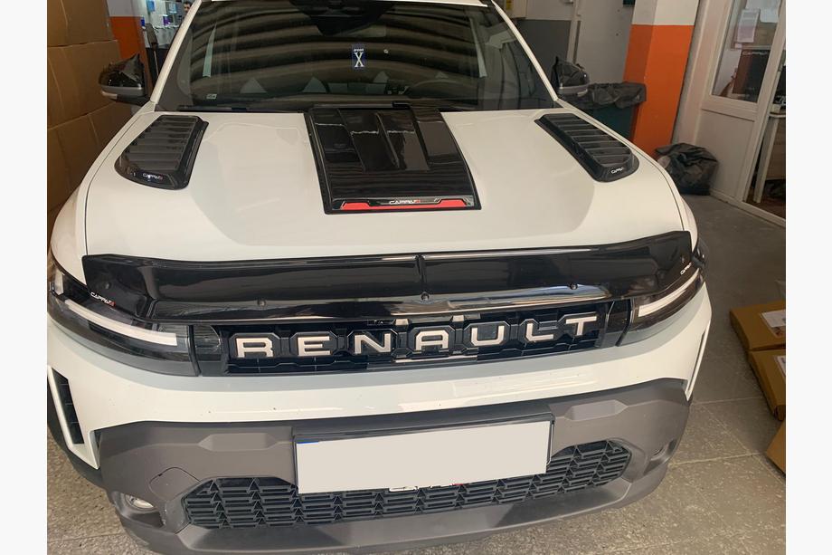 Renault Duster 2024– Konepellin deflektori EuroCap Image