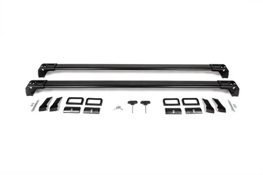 Fiat Scudo 2022– Kattotelineen poikkitangot kiinteisiin kiinnityspisteisiin, lukittavat Wingbar V3 (2 kpl) Harmaa Kuva 3