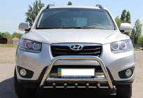Hyundai Santa Fe 2 2006–2012 Puskurirauta WT003 (ruostumaton teräs) kuva 1