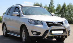 Hyundai Santa Fe 2 2006–2012 Puskurirauta WT003 (ruostumaton teräs) kuva 2