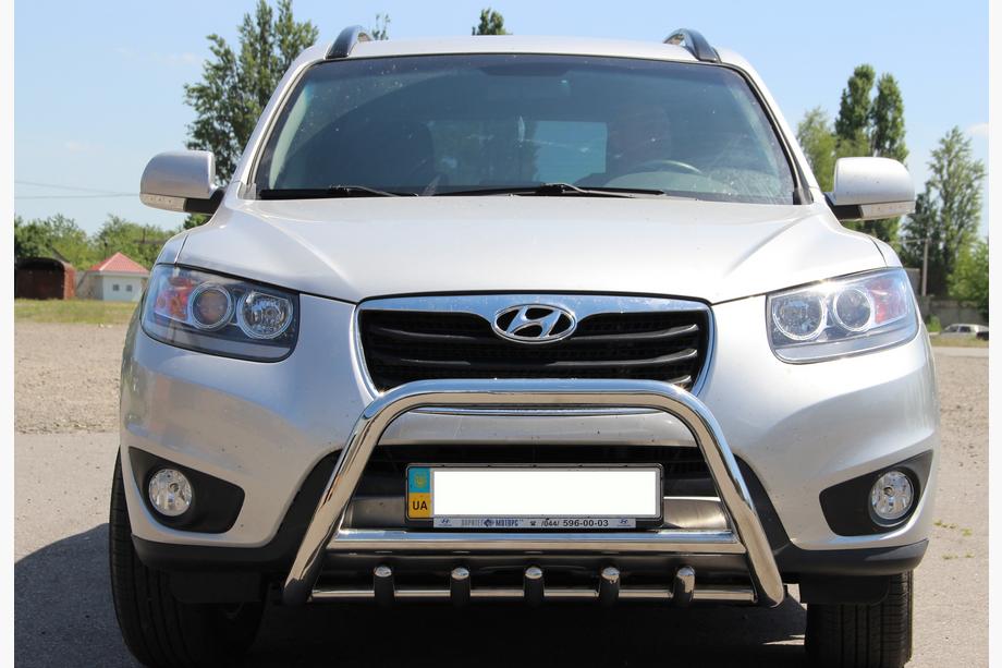 Hyundai Santa Fe 2 2006–2012 Puskurirauta WT003 (ruostumaton teräs) Image