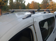 Dacia Dokker 2013–2022 Kattotelineen poikkitangot vakiokattokaiteisiin, lukittavat Wizard V1 (2 kpl) 150 cm, harmaa kuva 1