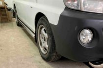 Hyundai H200, H1, Starex 1998–2007 Sivupalkit BB002 (2 kpl, ruostumaton teräs) kuva 3