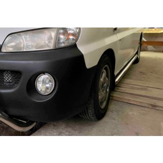 Sivupalkit BB002 (2 kpl, ruostumaton teräs) Hyundai H200, H1, Starex 1998–2007 kuva 1