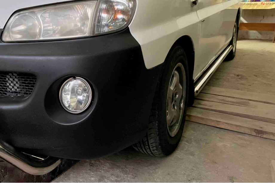 Hyundai H200, H1, Starex 1998–2007 Sivupalkit BB002 (2 kpl, ruostumaton teräs) Image