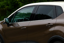 Renault Captur 2013–2019 Ikkunalistat (4 kpl, ruostumaton teräs) kuva 1