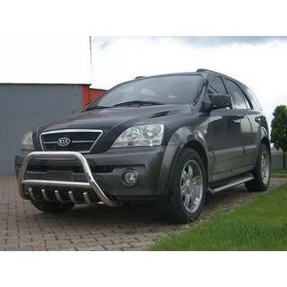 Puskurirauta WT003 (ruostumaton teräs) Kia Sorento I BL 2002–2009 kuva 2