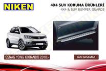 SsangYong Korando 2010–2019 Niken BMW style -sivuportaat (2 kpl, alumiini) kuva 2