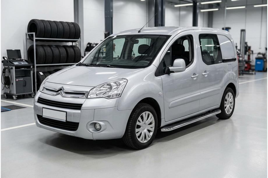 Citroen Berlingo 2008–2018 Maydos V1 sivuportaat (2 kpl, alumiini ↗ ruostumaton teräs) Image