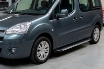 Peugeot Partner Tepee 2008–2018 Duru sivuastinlaudat (2 kpl, alumiini) kuva 1