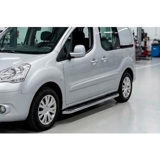 Maydos V1 sivuportaat (2 kpl, alumiini ↗ ruostumaton teräs) Peugeot Partner Tepee 2008–2018 kuva 1
