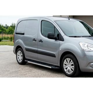 Sivukynnykset RedLine V1 (2 kpl, alumiini) Peugeot Partner Tepee 2008–2018 kuva 1