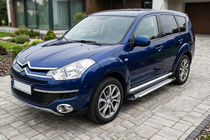 Citroen C-Crosser 2007–2013 Allmond sivuportaat (2 kpl, alumiini) kuva 1