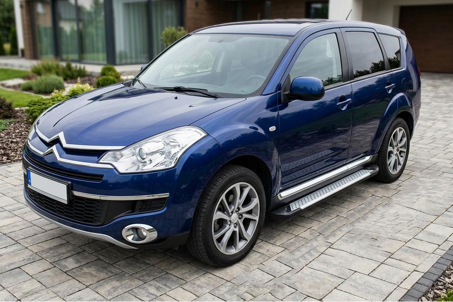 Citroen C-Crosser 2007–2013 Allmond sivuportaat (2 kpl, alumiini) Image