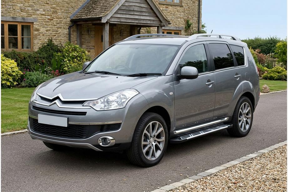 Citroen C-Crosser 2007–2013 Sunrise sivuportaat (2 kpl, alumiini) Image