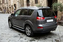Citroen C-Crosser 2007–2013 Tayga sivuastinlaudat (2 kpl, alumiini) kuva 1