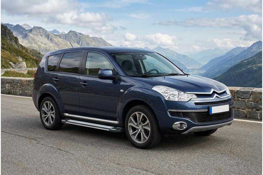 Citroen C-Crosser 2007–2013 Rainbow sivuportaat (2 kpl, alumiini) Image
