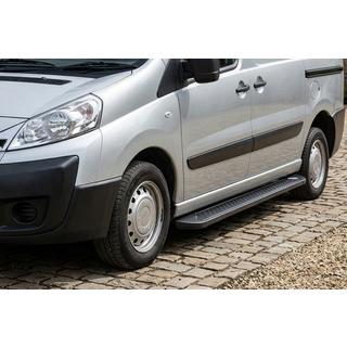 Allmond Black sivuaskelmat (2 kpl, alumiini) Citroen Jumpy 2007–2017 kuva 1
