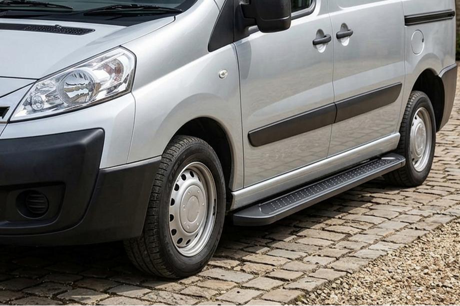 Citroen Jumpy 2007–2017 Allmond Black sivuaskelmat (2 kpl, alumiini) Image