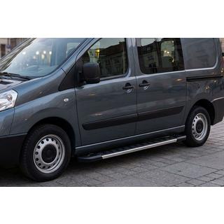 Sivukynnykset RedLine V1 (2 kpl, alumiini) Citroen Jumpy 2007–2017 kuva 1