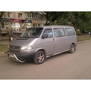 Sivusuojaputket (2 kpl, ruostumaton teräs) Volkswagen T4 Transporter 1990–2003 kuva 2