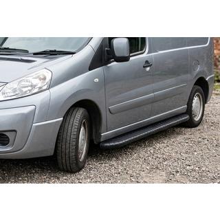 Sivuporrast Bosphorus Black (2 kpl, alumiini) Citroen Jumpy 2007–2017 kuva 1