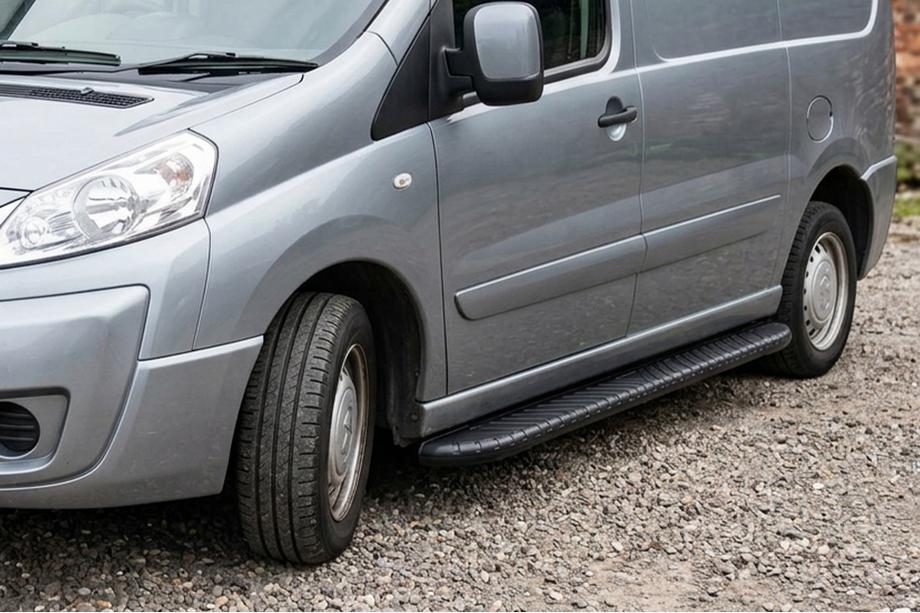 Citroen Jumpy 2007–2017 Sivuporrast Bosphorus Black (2 kpl, alumiini) Image