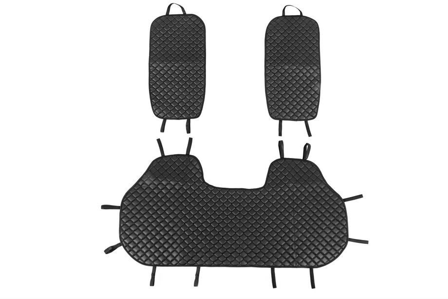 ECO takaistuinsuojat (sarja, musta mustalla ompeleella) Image