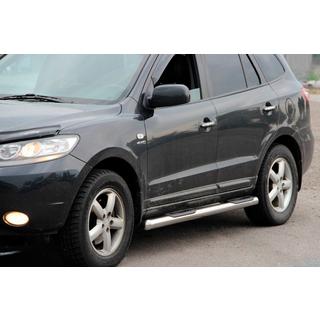 Sivuputket B3 (2 kpl, ruostumaton teräs) Hyundai Santa Fe 2 2006–2012