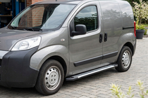 Fiat Fiorino/Qubo 2008–2024 Line-sivuporrassarja (2 kpl, alumiini) kuva 1