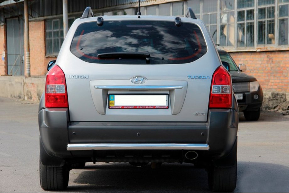 Hyundai Tucson JM 2004– Takakaari AK002 (ruostumaton) Image