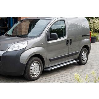 Line-sivuporrassarja (2 kpl, alumiini) kuva 1