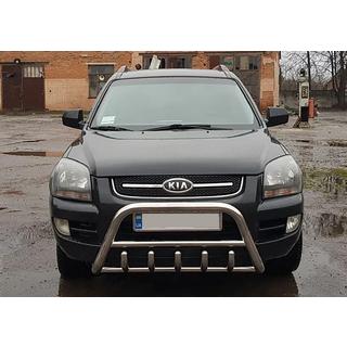 Puskurirauta WT003 (ruostumaton teräs) Kia Sportage 2004–2010 kuva 4
