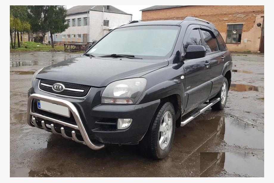 Kia Sportage 2004–2010 Puskurirauta WT003 (ruostumaton teräs) Image