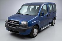 Fiat Doblo I 2001–2005 Line-sivuporrassarja (2 kpl, alumiini) kuva 1