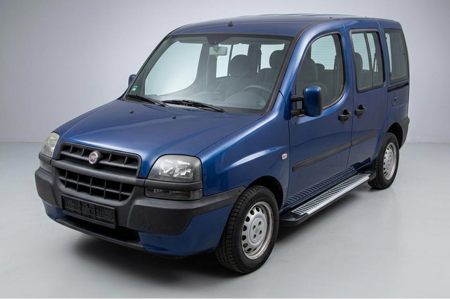 Fiat Doblo I 2001–2005 Line-sivuporrassarja (2 kpl, alumiini) Image