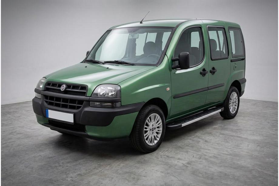 Fiat Doblo I 2001–2005 Duru sivuastinlaudat (2 kpl, alumiini) Image