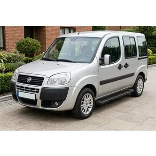 Allmond Black sivuaskelmat (2 kpl, alumiini) kuva 1