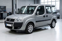Fiat Doblo I 2005–2010 Line-sivuporrassarja (2 kpl, alumiini) kuva 1