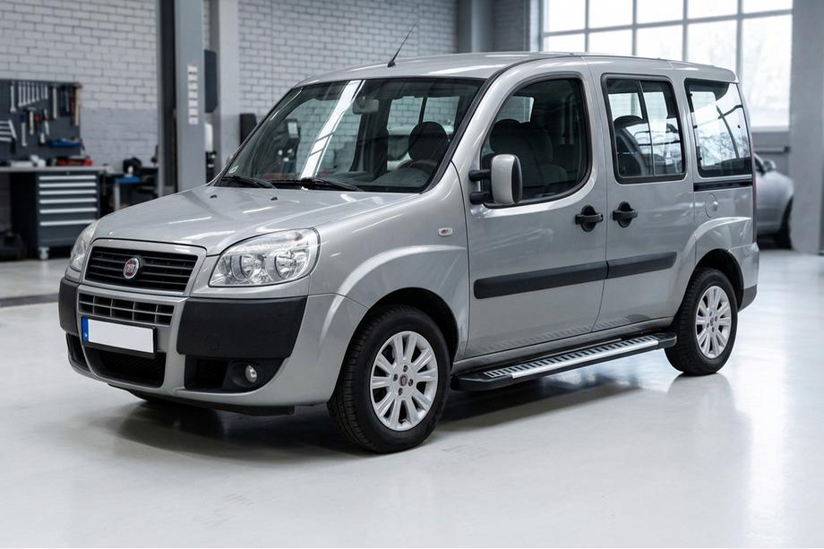 Fiat Doblo I 2005–2010 Line-sivuporrassarja (2 kpl, alumiini) Image