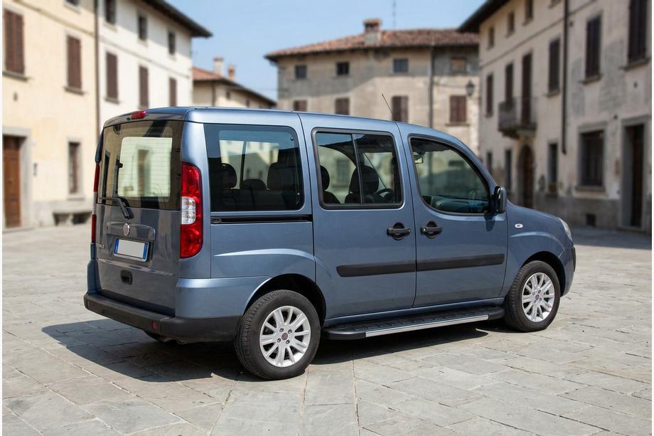 Fiat Doblo I 2005–2010 Duru sivuastinlaudat (2 kpl, alumiini) Image