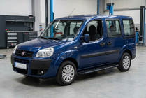Fiat Doblo I 2005–2010 Sivuporrast Bosphorus Black (2 kpl, alumiini) Maxi-alusta kuva 1