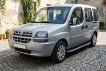 Fiat Doblo I 2005–2010 Tayga sivuastinlaudat (2 kpl, alumiini) kuva 1