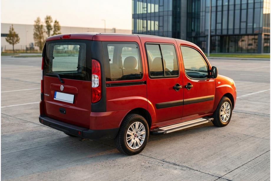 Fiat Doblo I 2005–2010 Rainbow sivuportaat (2 kpl, alumiini) Maxi-alusta Image