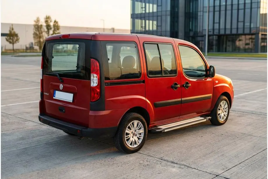 Fiat Doblo I 2005–2010 Rainbow sivuportaat (2 kpl, alumiini) Image