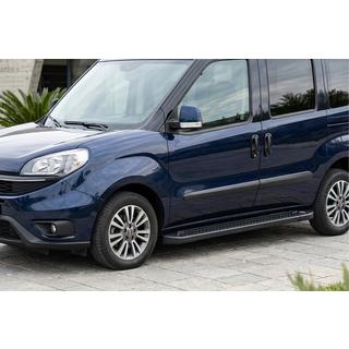 Allmond Black sivuportaat (2 kpl, alumiini) kuva 1