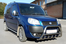 Fiat Doblo I 2001–2005 Puskurirauta WT003 (ruostumaton teräs) 51 mm, ilman tekstiä kuva 1